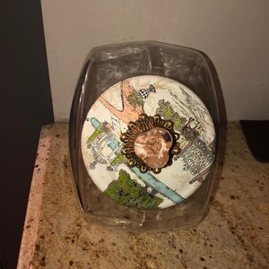 Mackenzie childs aurora cookie jar